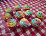 Foto langkah ke 3 dari resep Cup cake vanila.