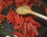A picture of step 1 of Prawn n Pepper couscous.