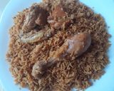 A picture of step 5 of Quick Chicken palao.