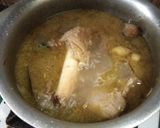 A picture of step 3 of Beef nehari.