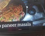 A picture of step 9 of Paneer jhalfrezi.