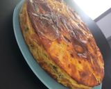 Une image de l'étape 4 de Tarte sans pâte au saumon.