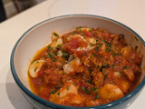 Cod & chorizo tomato stew