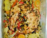 Foto del paso 4 de la receta: Pollo al Horno Con Vegetales