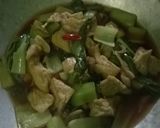 Foto langkah ke 4 dari resep Tumis Tahu Pok Coy Simple Enakkk.
