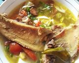 Foto langkah ke 6 dari resep Soto ayam kuah bening makyozz.