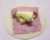 Foto del paso 1 de la receta: Empanadas de jamón y queso