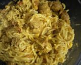 A picture of step 1 of Soya chunks maggi noodles.