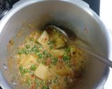 A picture of step 2 of Green peas potato paneer polaw / basmati rice.