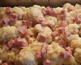 Sonkás sajtos karfiol recept fázis 8 fotója