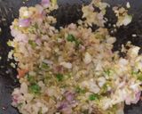 A picture of step 1 of Vegetable Manchow Soup.
