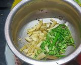 A picture of step 3 of Sweet Potato Pulao.