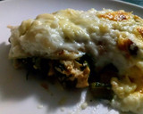 Foto del paso 5 de la receta: Cannelloni di pollo e bietole con salsa besciamella, 🇮🇹 Canelones de pollo, acelga y salsa bechamel