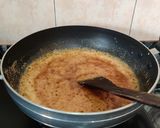 A picture of step 4 of Sooji Besan Halwa.
