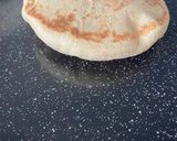 A picture of step 7 of Pitta bread.