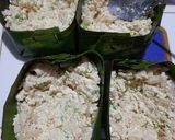 Foto langkah ke 4 dari resep 493. Pepes Jamur Tahu Telur Asin.