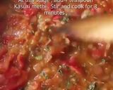 A picture of step 3 of Masala Bread.