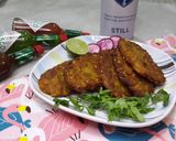 عکس مرحله 4 از دستور کتلت کنجدی با سیب زمینی و گوشت چرخکرده