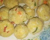 A picture of step 3 of Stick yam balls.