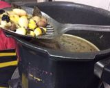 A picture of step 5 of Gujarati Dal dhokli.