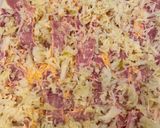 A picture of step 4 of Reuben Stromboli.