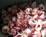Foto langkah ke 1 dari resep Cumi Asin Cabe Ijo.