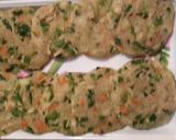A picture of step 8 of Chicken Vegetable Kabab #cookpadramadan.