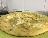 Foto del paso 4 de la receta Tortilla de calabacín y zanahoria con queso🥕🧀