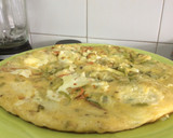 Foto del paso 4 de la receta: Tortilla de calabacín y zanahoria con queso🥕🧀