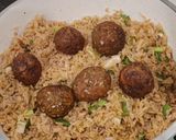 मंचूरियन वेज फ्राइड राइस (Manchurian veg fried rice recipe in Hindi) रेसिपी चरण 6 फोटो
