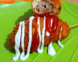 Foto langkah ke 7 dari resep Korean street food Mini Corn Dog by Mommy Tisha.