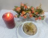 A picture of step 4 of Semolina dry fruit halwa.