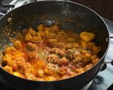 A picture of step 5 of Soya Biryani.