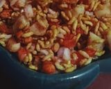 A picture of step 3 of Masala Bhelpuri.