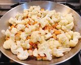 白花椰菜炒豆干的食譜步驟3照片