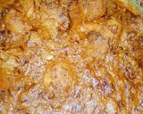 A picture of step 4 of Mutton Biryani.