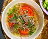 Hình bước làm 4 của món Canh Thịt Bò Nấu Giá & Cà Chua 🍅