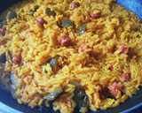 Foto del paso 4 de la receta: Arroz con chistorras al vino