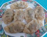 A picture of step 8 of Chicken Momos.