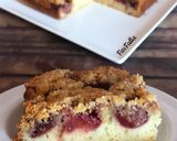 صورة لخطوة 6 من وصفة الكيكة المفتتة بالفراولة Streusel Cake 🇩🇪