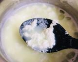 A picture of step 1 of Ras Malai.
