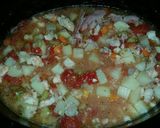 A picture of step 7 of Southern Catfish Stew.