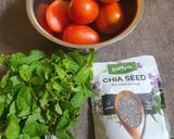 Foto langkah ke 1 dari resep Tomato Sunkist Chia Seed Ice.