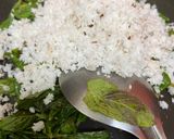 A picture of step 3 of Mint chutney.