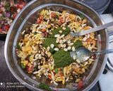 A picture of step 8 of Protein Bhel.
