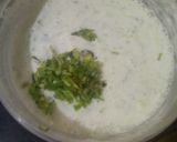 A picture of step 3 of Cucumber raita.