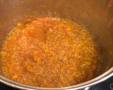 A picture of step 2 of Peach Jam.