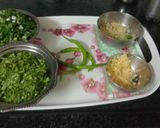 A picture of step 1 of Aloo and cabbage paratha.
