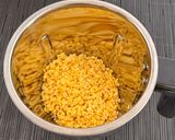 A picture of step 2 of Yellow Moong Dal Dhokla.