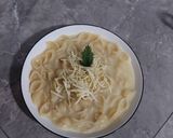 Foto langkah ke 3 dari resep Makaroni Pasta Krim Sup Ayam.